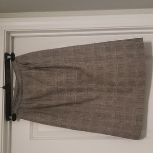 Fitted Plaid Pencil Skirt size 6